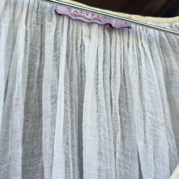 boho tunic from calypso. excellent condition - Picture 4 of 4